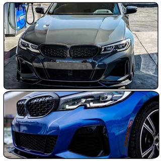Kidney Grilles Diamond Carbon (2018-2022) BMW 3 Series G20/G21 2018- photo 3