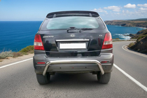 Kia Sorento I BL 2002-2009 Rear Bar (Stainless Steel) photo 1