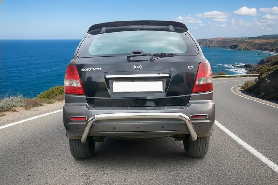 Kia Sorento I BL 2002-2009 Rear Bar (Stainless Steel) Image