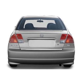 Chrome Tail Light Covers (2 pcs, plastic) Honda Civic Sedan VII 2001-2006 photo 1