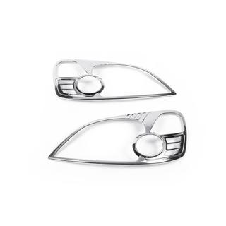 Headlight Covers Chrome (2 pcs, plastic) Honda Civic Sedan VII 2001-2006 photo 3
