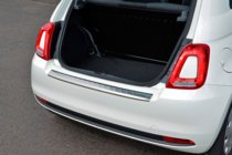 Fiat 500/500L 2013-2022 Rear bumper protector 3D/Cabrio (OmsaLine, stainless steel) photo 7