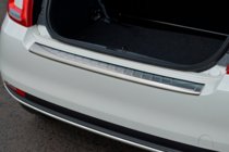 Fiat 500/500L 2013-2022 Rear bumper protector 3D/Cabrio (OmsaLine, stainless steel) photo 2
