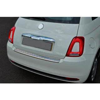 Rear bumper protector 3D/Cabrio (OmsaLine, stainless steel)