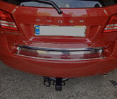 Fiat Freemont 2011-2016 Rear Bumper Protector Carmos Stainless Steel photo 1