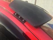 Mercedes Vito W639 2004-2014 Windshield visor (black gloss, 5mm) photo 7