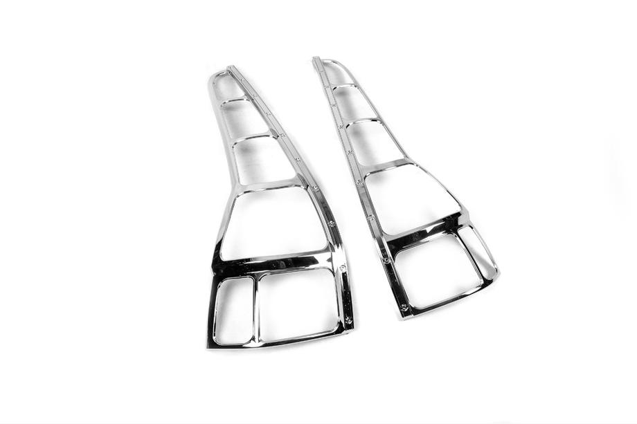 Honda CRV 2007-2011 Chrome Tail Light Covers (2 pcs, plastic) Image