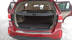 Kia Sorento II XM 2009-2014 Rear bumper protector with lip Nataniko (stainless steel) 2013-2015 photo 2