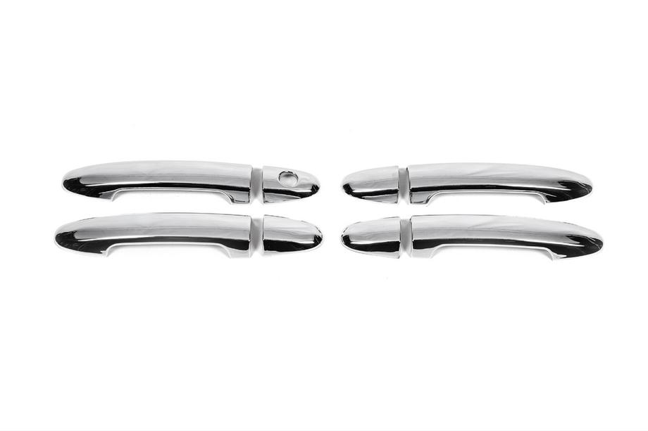Hyundai Santa Fe 2 2006-2012 Chrome Door Handle Covers (4 pcs, Plastic) Image