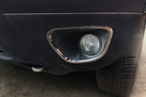 Dacia Duster 2008-2018 Fog light covers 2010-2013 (2 pcs, stainless steel) photo 2