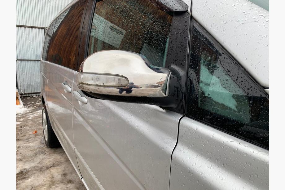 Mercedes Viano 2004-2014 Mirror Covers Stainless Steel (2004-2010, Viano, 2 pcs) Photo 2