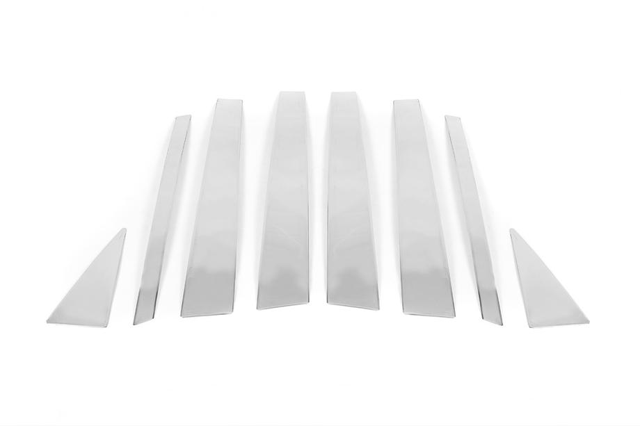Hyundai Tucson JM 2004- Stainless Steel Pillar Covers Photo 13