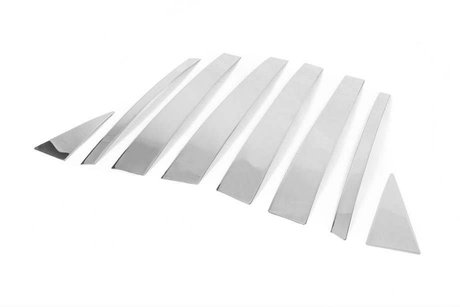 Hyundai Tucson JM 2004- Stainless Steel Pillar Covers Photo 12