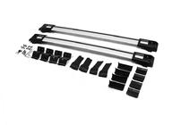 Dacia Duster 2008-2018 Lockable roof bars for roof rails WingBar V1 (2008-2014, 2 pcs) 2008-2014 Gray photo 5
