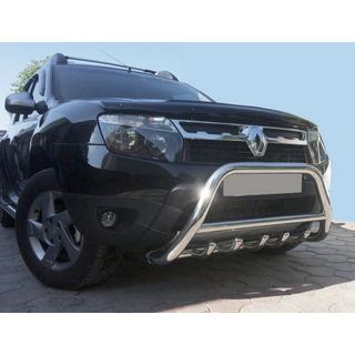 Bull bar without logo WT003 (stainless steel) photo 1
