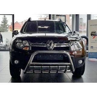 Bull bar without logo WT003 (stainless steel) photo 3