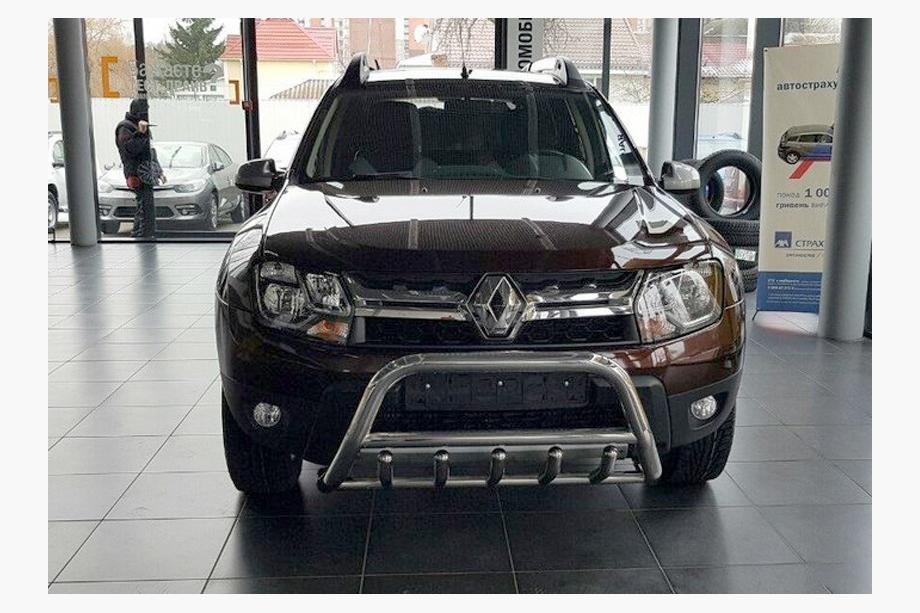 Renault Duster 2008–2017 Bull bar without logo WT003 (stainless steel) Photo 6