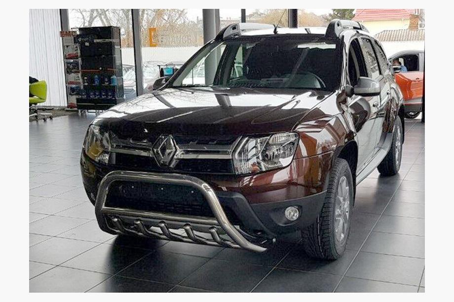 Dacia Duster 2008-2018 Bull bar without logo WT003 (stainless steel) Photo 7