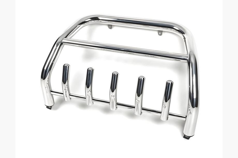 Dacia Duster 2008-2018 Bull bar without logo WT003 (stainless steel) Photo 3