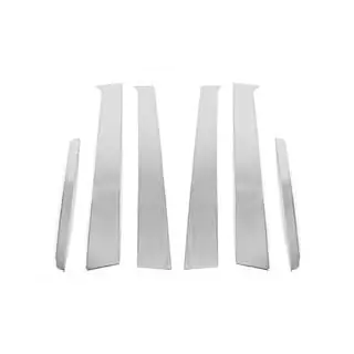 Chrome Pillar Covers (6 pcs, Stainless Steel) photo 2