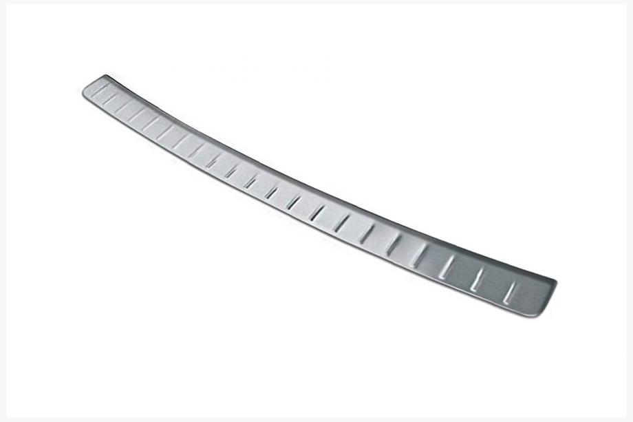 Skoda Rapid 2012-2019 Rear Bumper Protector OmsaLine (Sedan, Stainless Steel) Image