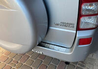 Suzuki Grand Vitara 2005-2017 Rear Bumper Protector Carmos (Stainless Steel) photo 4