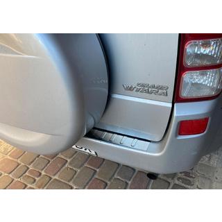 Rear Bumper Protector Carmos (Stainless Steel) Suzuki Grand Vitara 2005-2017 photo 4