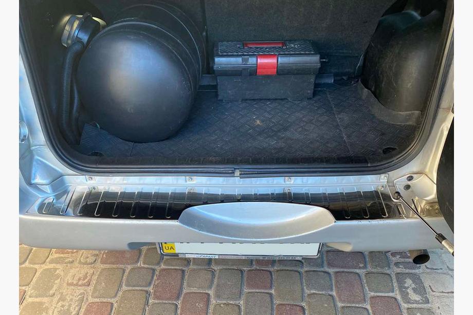 Suzuki Grand Vitara 2005-2017 Rear Bumper Protector Carmos (Stainless Steel) Image