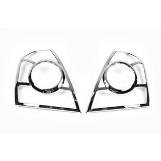 Chrome Tail Light Covers (2 pcs, plastic) Hyundai Elantra (XD) 2000-2011 photo 3