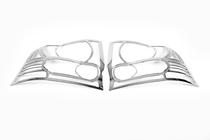 SsangYong Action 2005-2018 Chrome Tail Light Covers (2 pcs, plastic) photo 3
