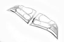 SsangYong Action 2005-2018 Chrome Tail Light Covers (2 pcs, plastic) photo 4