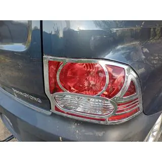 Chrome Tail Light Covers (2 pcs, plastic)