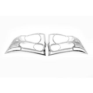 Chrome Tail Light Covers (2 pcs, plastic) SsangYong Action 2005-2018 photo 3