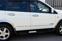 SsangYong Kyron 2005-2014 Chrome Door Handle Covers (4 pcs, plastic) photo 1
