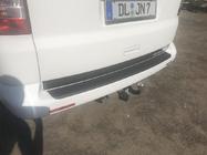 Volkswagen T5 Transporter 2003-2010 Rear bumper protector with lip (ABS plastic) photo 5