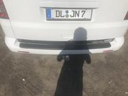 Volkswagen T5 2010-2015 Rear bumper protector with lip (ABS plastic) Matte photo 5