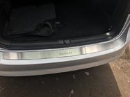 Volkswagen Passat B7 2012-2015 Rear Bumper Protector Nataniko (Stainless Steel) photo 4