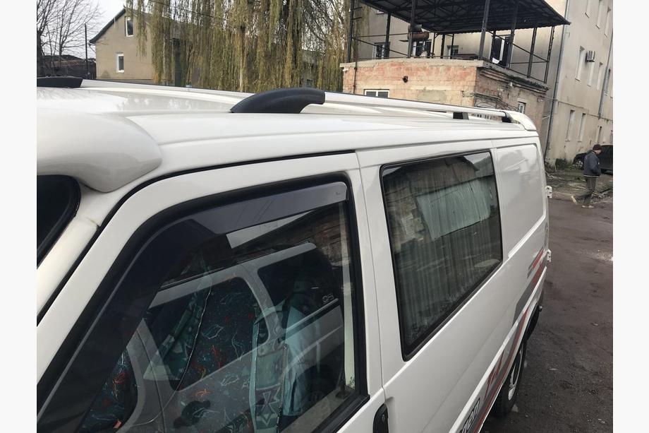 Volkswagen T4 Caravelle/Multivan 1990–2003 Roof Rails Chrome DORA (Metal Mounting) Photo 4