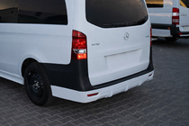 Mercedes Vito/V-class W447 2014- Rear bumper cover V1 (primed for painting) photo 1