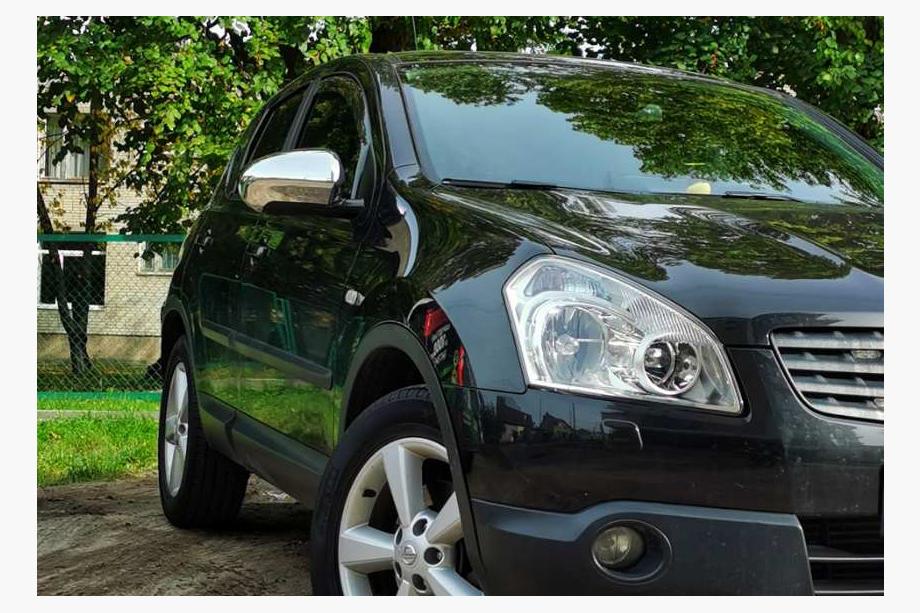 Nissan Qashqai 2007-2010 Mirror Covers (2 pcs, Plastic) Photo 2