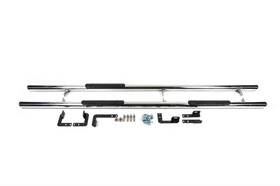 Mercedes Vito W639 2004-2014 Side Pipes (2 pcs, Stainless Steel) d70, long wheelbase (L3) Photo 4