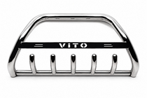 Mercedes Vito W639 2004-2014 Bull Bar 60mm Stainless Steel with lettering, 2004-2010, 60mm photo 3