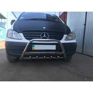 Bull Bar 60mm Stainless Steel Mercedes Vito W639 2004-2014 photo 2