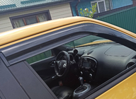 Nissan Juke 2010-2019 Window Deflectors (4 pcs, Sunplex Sport) photo 6