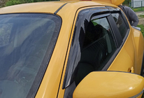 Nissan Juke 2010-2019 Window Deflectors (4 pcs, Sunplex Sport) photo 7