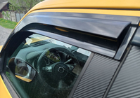 Nissan Juke 2010-2019 Window Deflectors (4 pcs, Sunplex Sport) photo 9