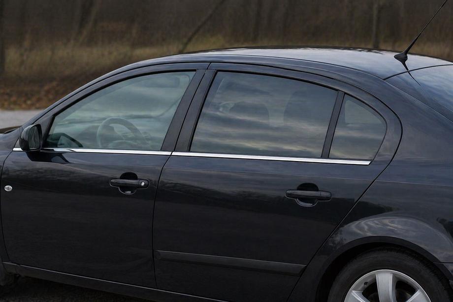 Mazda 3 2003-2009 Window Trim Stainless Steel (4 pcs) Sedan Image