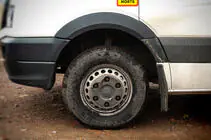 Volkswagen Crafter 2006-2016 Wide fender flares (4 pcs, black) photo 1