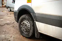 Volkswagen Crafter 2006-2016 Wide fender flares (4 pcs, black) photo 3
