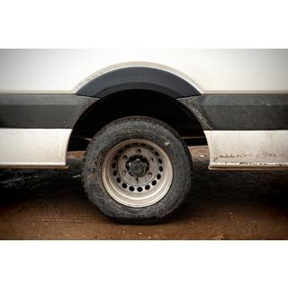 Wide fender flares (4 pcs, black) Volkswagen Crafter 2006-2016 photo 2